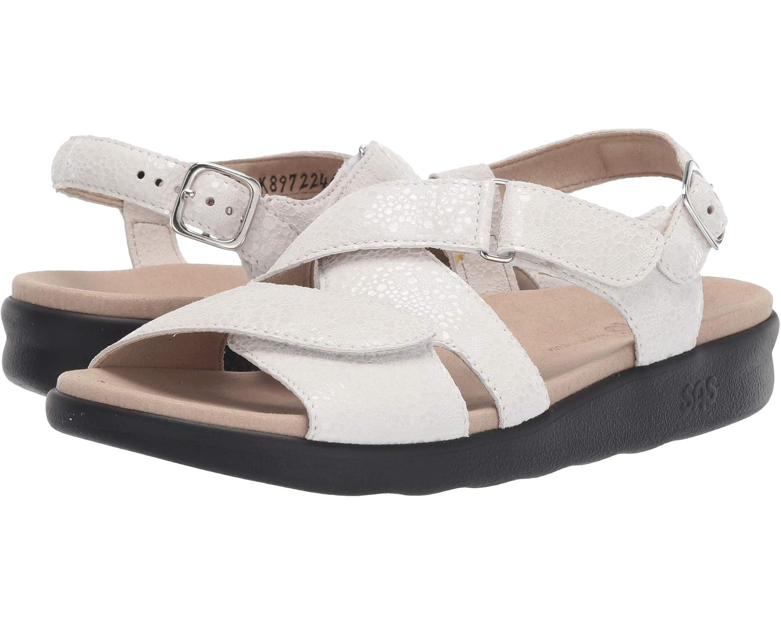 SAS Women's Huggy Adjustable Comfort Sandal Vanilla